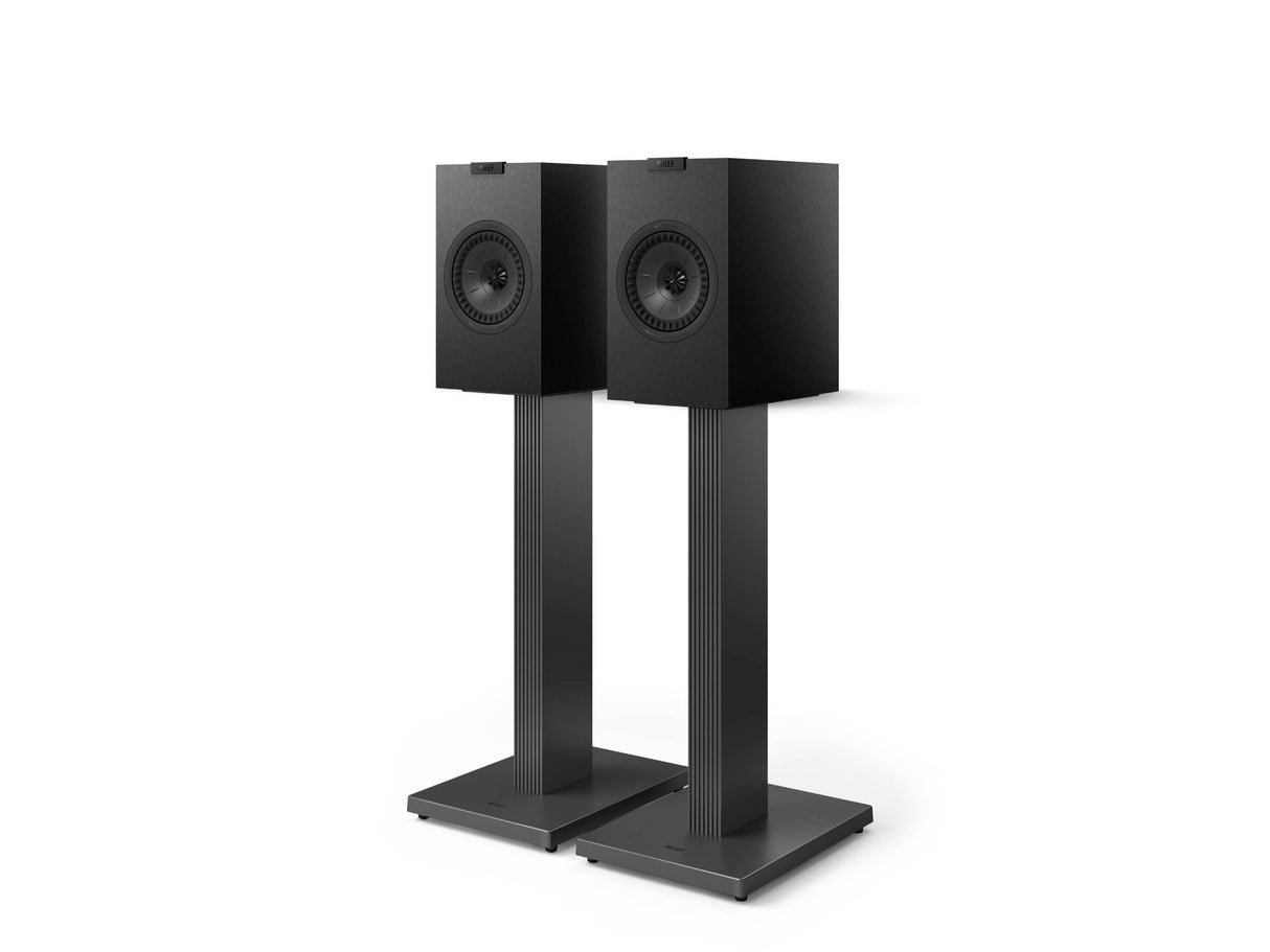 KEF Q1 Meta Bookshelf Speakers + KEF SQ1 Floor stands