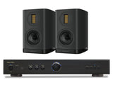 Rotel A8 with Wharfedale EVO 5.1 Bookshelf Speakers