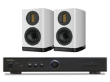 Rotel A8 with Wharfedale EVO 5.1 Bookshelf Speakers