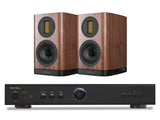 Rotel A8 with Wharfedale EVO 5.1 Bookshelf Speakers