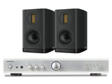 Rotel A8 with Wharfedale EVO 5.1 Bookshelf Speakers