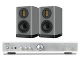 Rotel A8 with Wharfedale EVO 5.1 Bookshelf Speakers