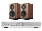 Rotel A8 with Wharfedale EVO 5.1 Bookshelf Speakers