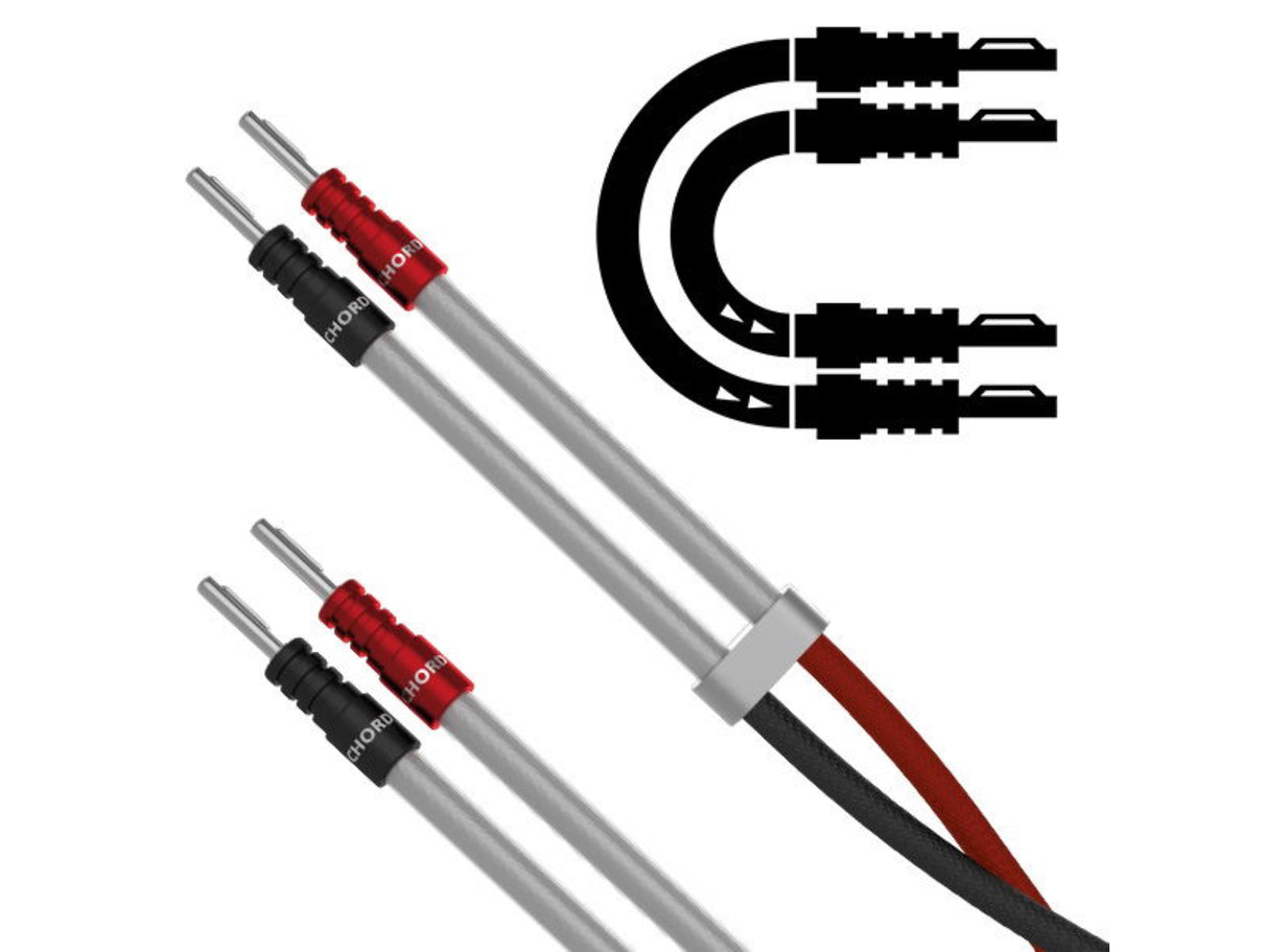 Chord SignatureXL Speaker Cable - Terminated Pair (Banana to Banana)