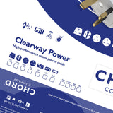 Chord Clearway Mains Power Cable