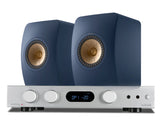 Audiolab 6000A Amplifier with KEF LS50 Meta Standmount Loudspeakers