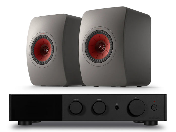 Audiolab 9000A Amplifier with KEF LS50 Meta Speakers