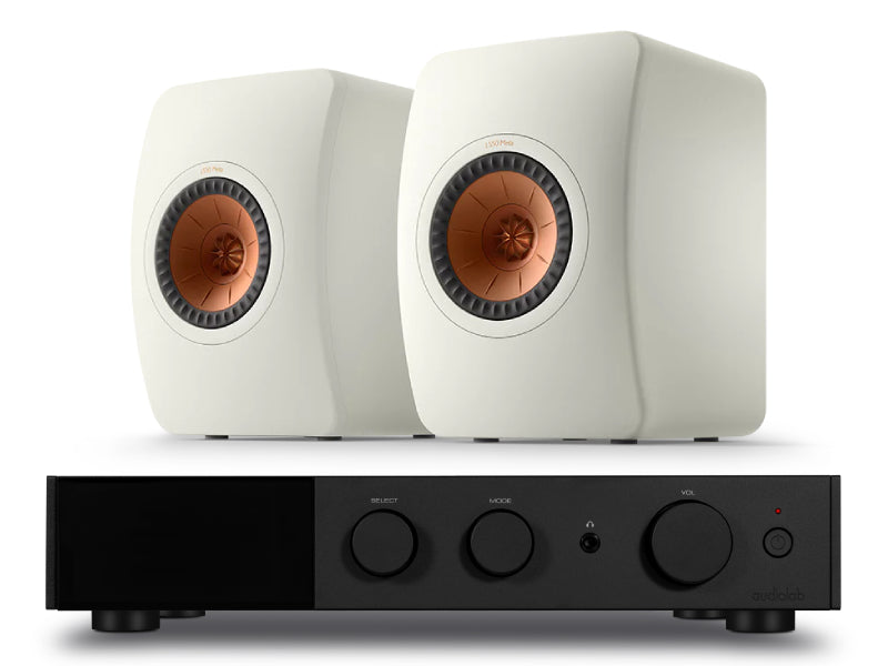 Audiolab 9000A Amplifier with KEF LS50 Meta Speakers