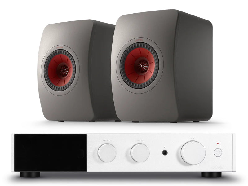 Audiolab 9000A Amplifier with KEF LS50 Meta Speakers