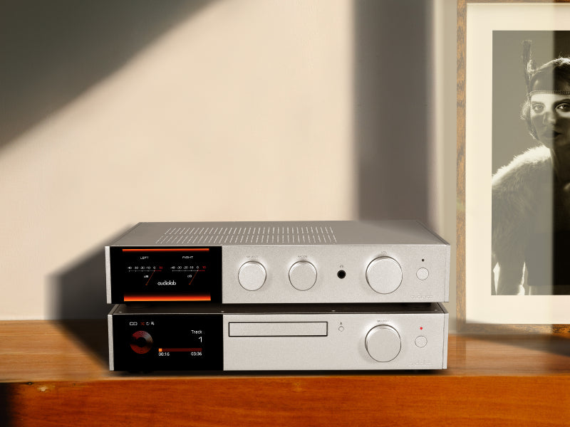 Audiolab 9000A Amplifier + Audiolab 9000CDT CD Transport