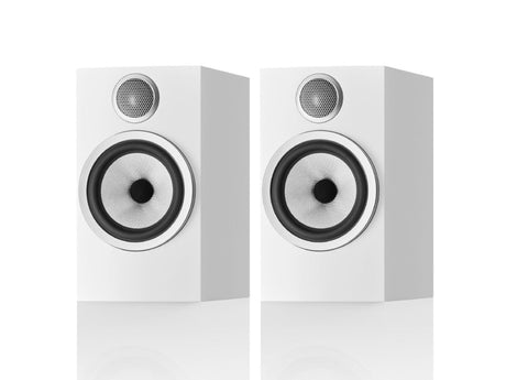 Bowers & Wilkins 706 S3 Bookshelf Speakers Satin White