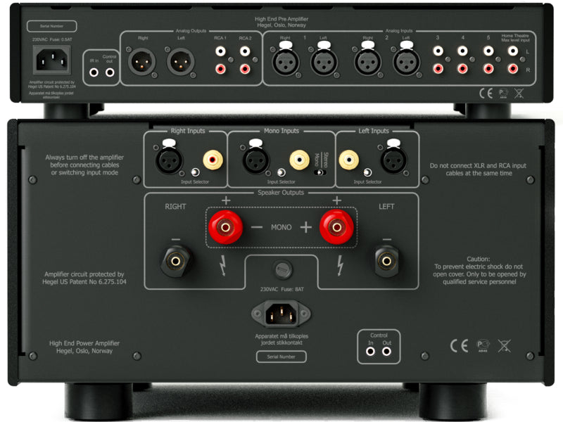 Hegel P30A & H30A Pre + Power amplifier