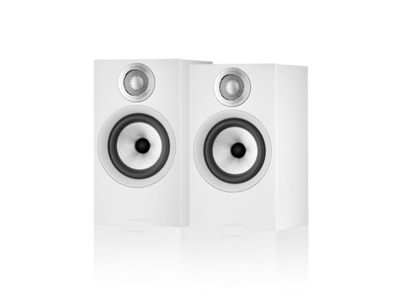 B&W 607 S2 Anniversary Edition White Speakers