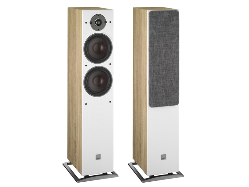 Dali Oberon 7 Floorstanding Speakers - Light Oak