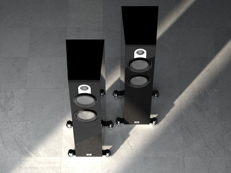 Marten Parker Trio Loudspeakers Piano Black