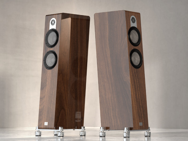 Marten Parker Trio Loudspeakers Piano Walnut