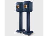 Kef LS50 Metta on S2 Floor Stand Royal Blue