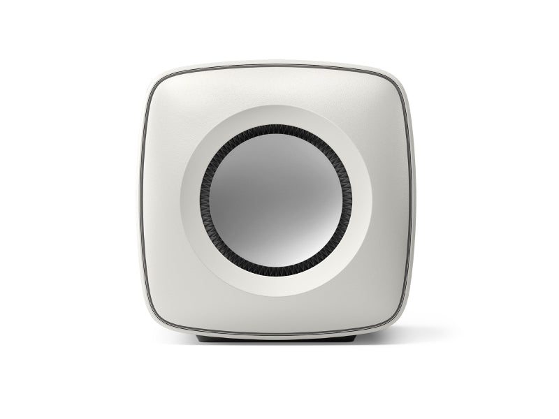 Kef KC62 Force Cancelling Subwoofer Mineral White