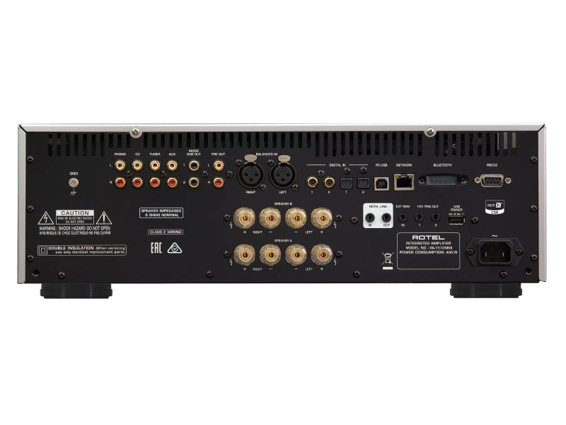 Rotel RA1572 MKII Integrated Amplifier Back