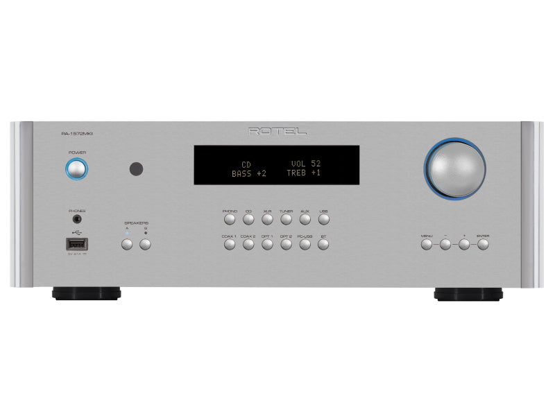 Rotel RA1572 MKII Integrated Amplifier Silver
