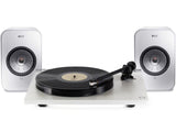 Rega Planar 1 Plus & Kef LSX Wireless Turntable System White