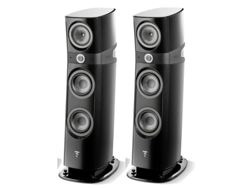 Focal Sopra No2 Speakers Black Lacquer High Gloss 