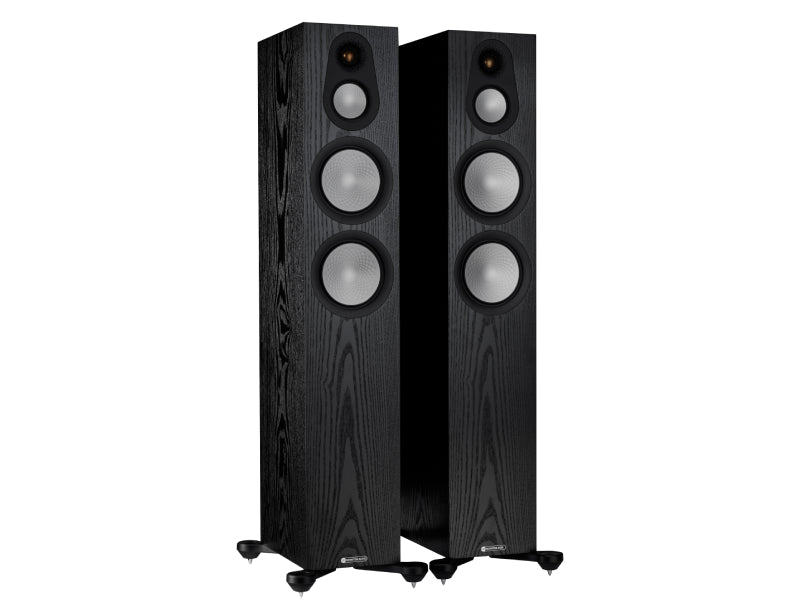 Monitor Audio Silver 300 7G Floorstanding Speakers Black Oak