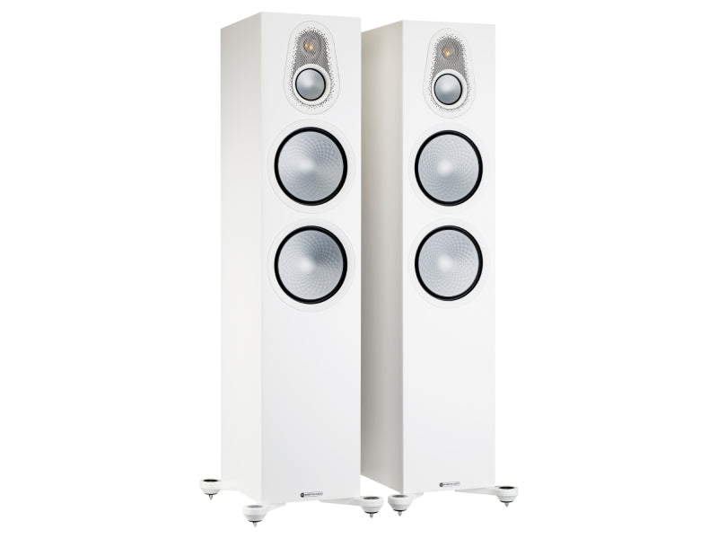 Monitor Audio Silver 500 7G Floorstanding Speakers Satin White
