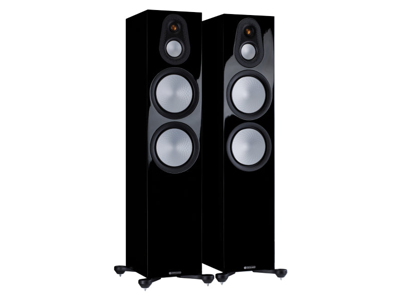 Monitor Audio Silver 500 7G Floorstanding Speakers High Gloss Black