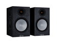 Monitor Audio Silver 100 7G Bookshelf Speakers Black Oak