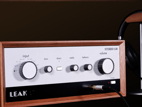 LEAK STEREO 130 Integrated Amplifier Walnut