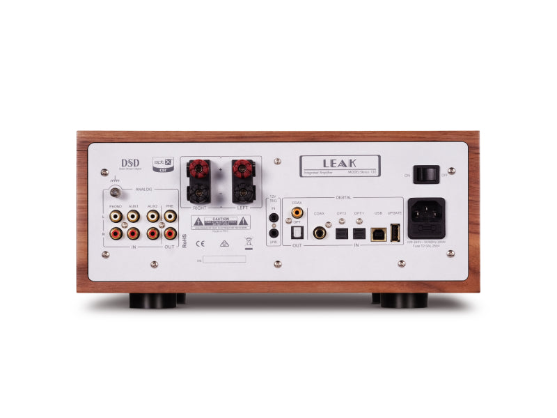 LEAK STEREO 130 Integrated Amplifier Walnut