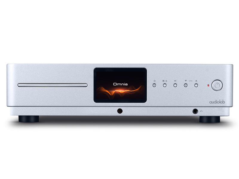 Audiolab Omnia all-in-one Music System Silver