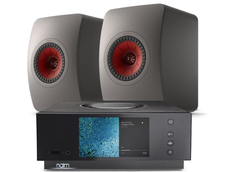 Naim Uniti Atom HDMI + KEF LS50 Meta Loudspeakers