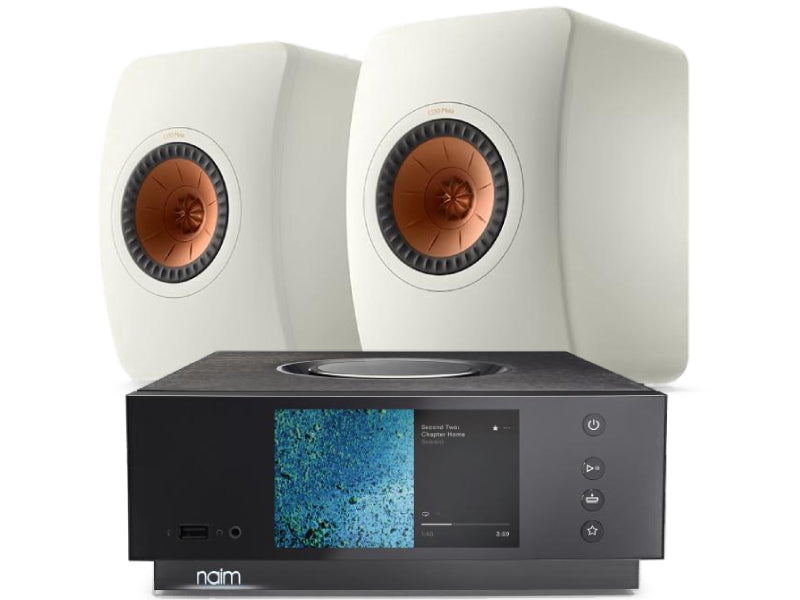 Naim Uniti Atom HDMI + KEF LS50 Meta Loudspeakers