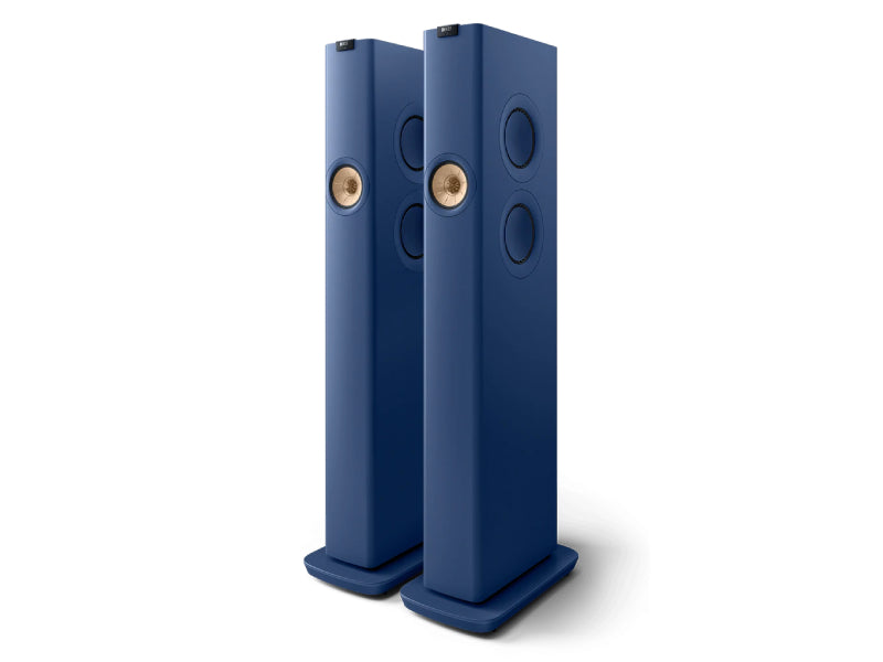 Kef LS60 Wireless Speakers Royal Blue