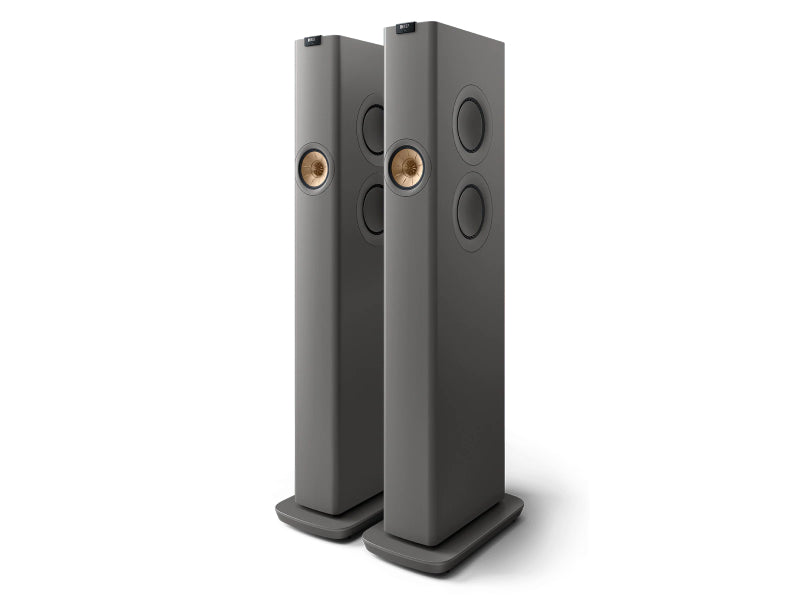Kef LS60 Wireless Speakers Titanium Grey