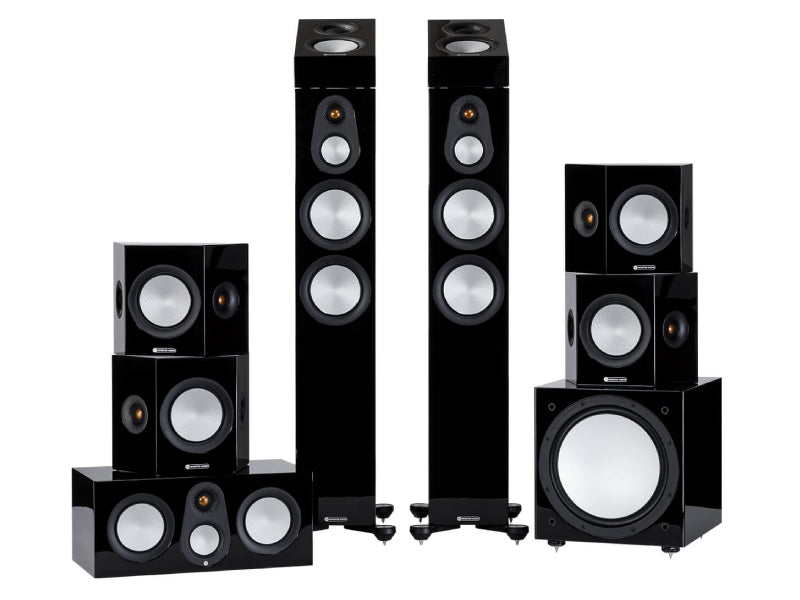 Monitor Audio Silver 300 7G Dolby Atmos® Cinema 7.1.2 Black Gloss