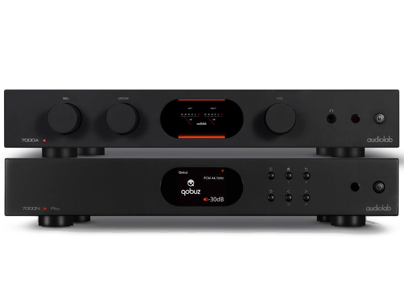 Audiolab 7000A Amplifier + 7000N Play Network Player