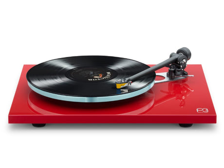 Rega Planar 3 with Exact MM Cartridge in Red