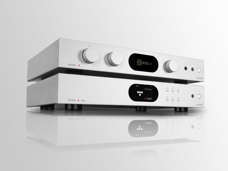 Audiolab 7000A Amplifier + 7000N Play Network Player