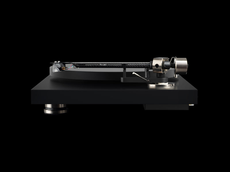 ProJect Debut PRO Turntable Satin Black side view