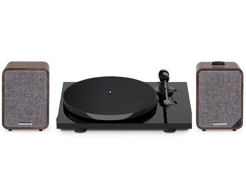 Pro-Ject E1 Phono Turntable with Ruark MR1 MKII Speakers